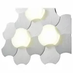 Бра Vele Luce Pala 742 2 VL8045W03 Цвет арматуры серебро Цвет плафонов серебро от ImperiumLoft