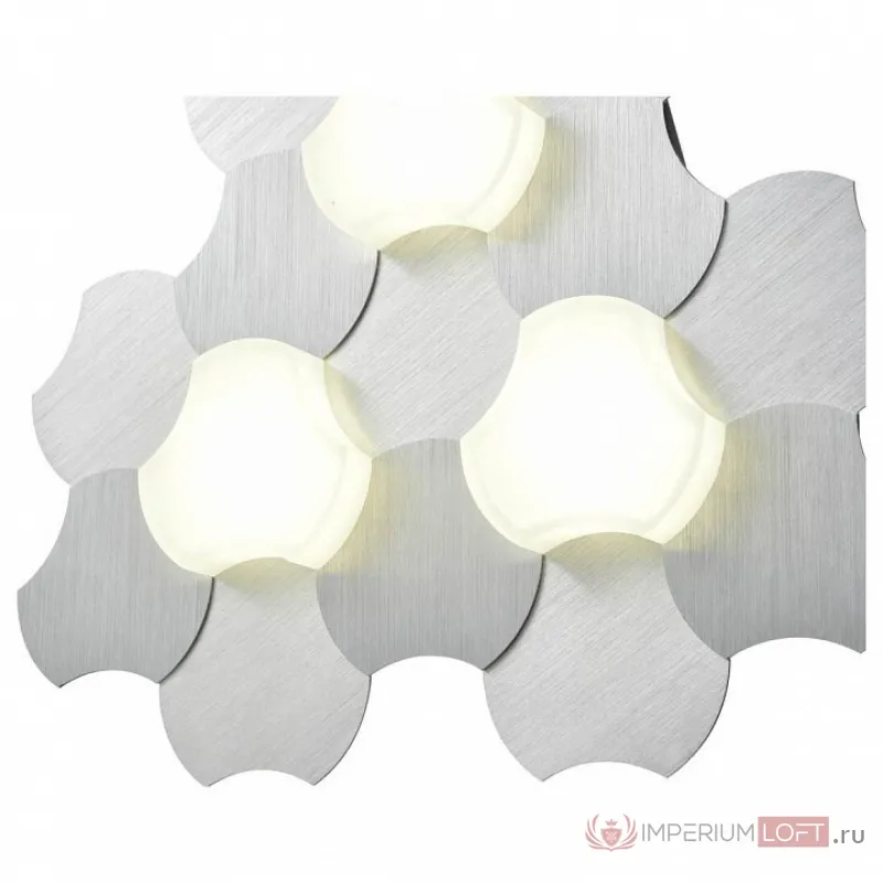 Бра Vele Luce Pala 742 2 VL8045W03 Цвет арматуры серебро Цвет плафонов серебро от ImperiumLoft