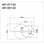 Накладной светильник Velante 461 461-001-02 от ImperiumLoft