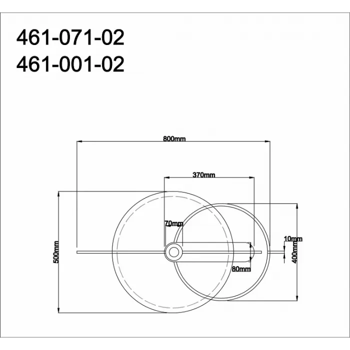 Накладной светильник Velante 461 461-001-02 от ImperiumLoft