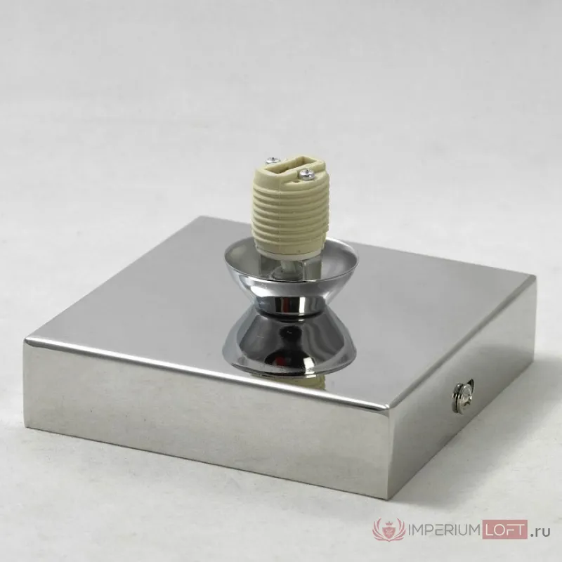 Накладной светильник Lussole Sorso LSC-8007-01 Цвет арматуры хром Цвет плафонов серебро от ImperiumLoft