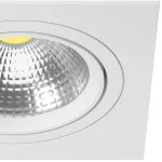 Встраиваемый светильник Lightstar Intero 111 i836060706 Цвет арматуры черно-белый от ImperiumLoft