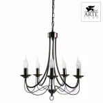 Подвесная люстра Arte Lamp Maypole A6300LM-5AB Цвет арматуры бронза Цвет плафонов прозрачный от ImperiumLoft