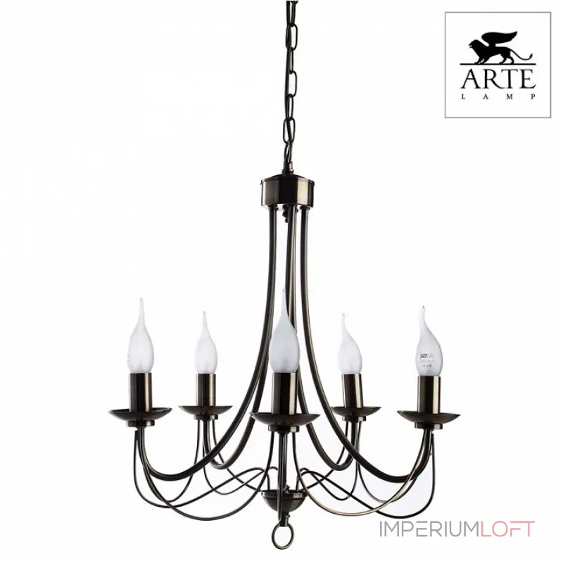 Подвесная люстра Arte Lamp Maypole A6300LM-5AB 