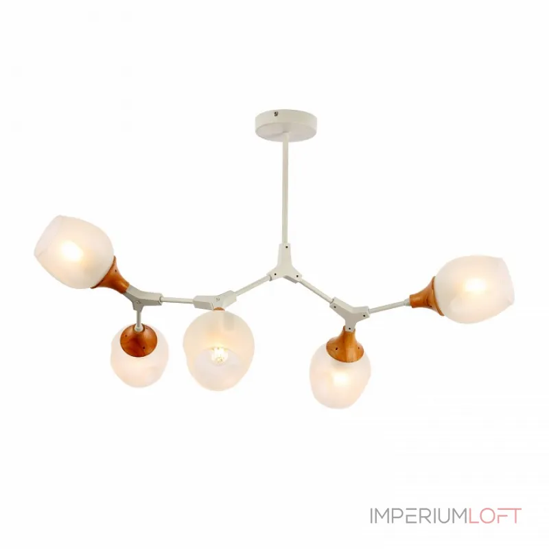 Люстра на штанге EVOLUCE Ciotolla SLE113502-05  Люстра на штанге EVOLUCE Ciotolla SLE113502-05