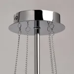 Люстра на штанге MW-Light Федерика 84 684010408 Цвет арматуры хром Цвет плафонов черный от ImperiumLoft