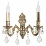 Бра Dio D’Arte Mannelli Mannelli E 2.1.2.200 GH Цвет плафонов прозрачный Цвет арматуры золото