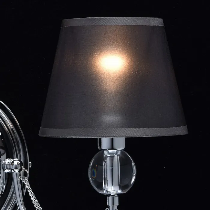 Бра MW-Light Федерика 684021302 Цвет арматуры хром Цвет плафонов серый от ImperiumLoft