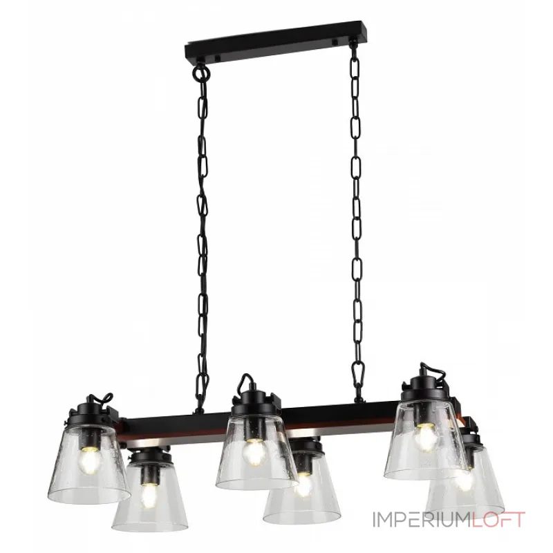Подвесная люстра Rivoli Spartacus P6 BK Б0038087 Подвесная люстра Rivoli Spartacus P6 BK Б0038087