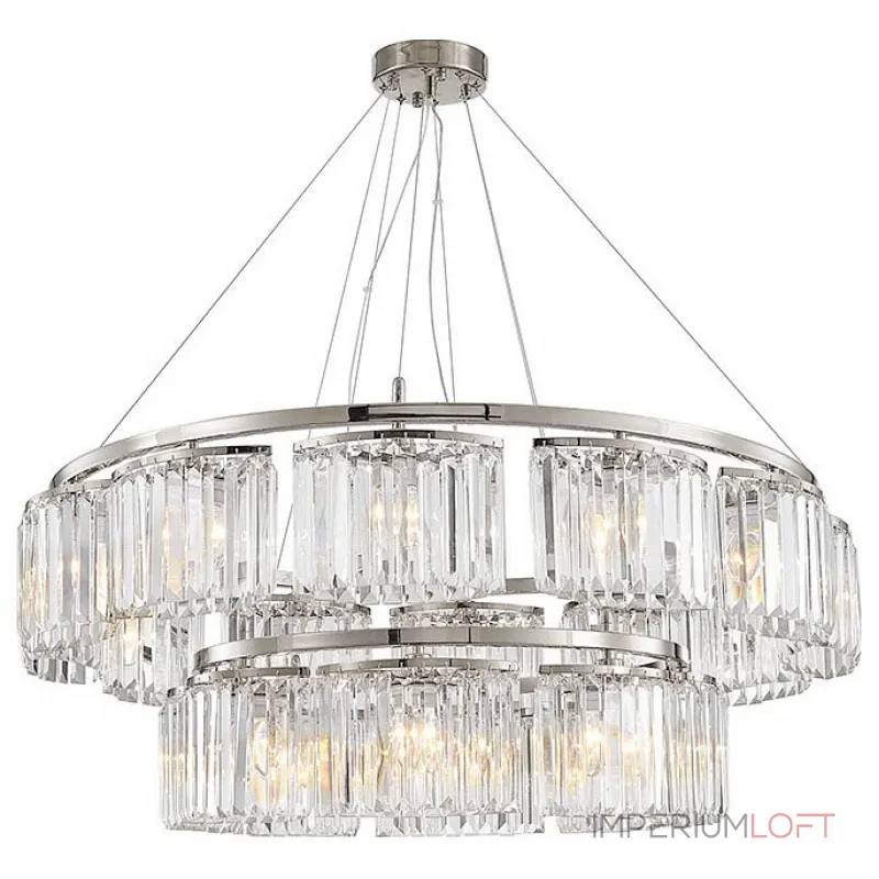 Подвесная люстра Newport 4350 4358+12/S chrome Подвесная люстра Newport 4350 4358+12/S chrome