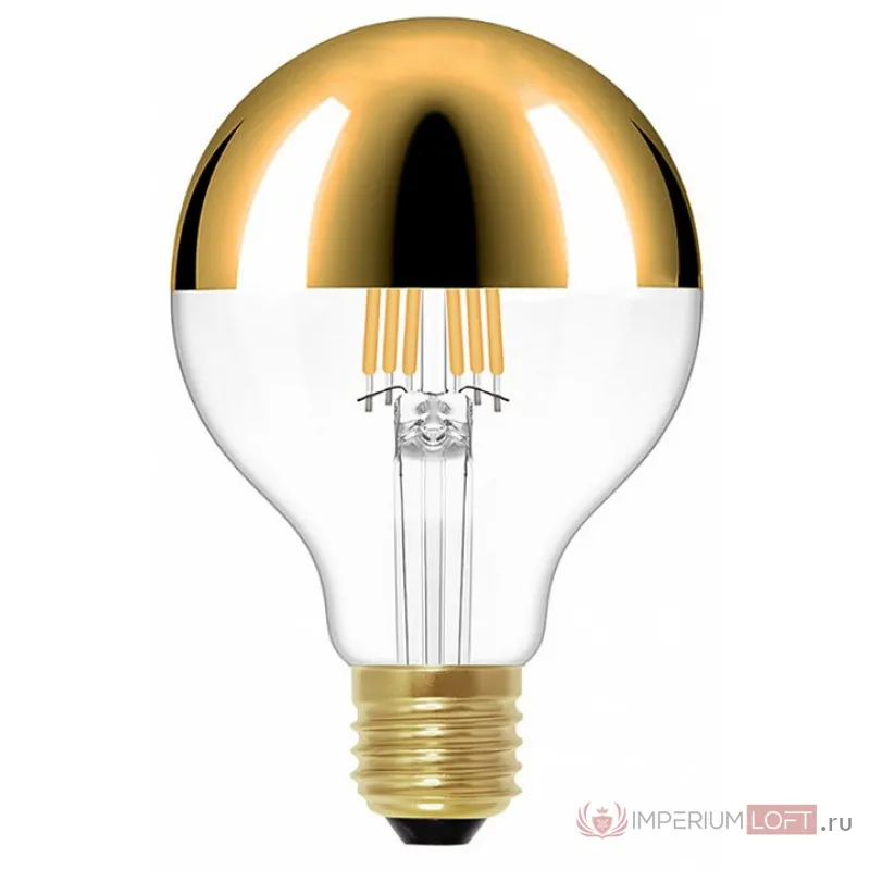 Лампа светодиодная Loft it Edison Bulb E27 6Вт 2700K G80LED Gold от ImperiumLoft