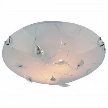 Накладной светильник Arte Lamp Merida A4045PL-1CC Цвет арматуры хром Цвет плафонов белый от ImperiumLoft