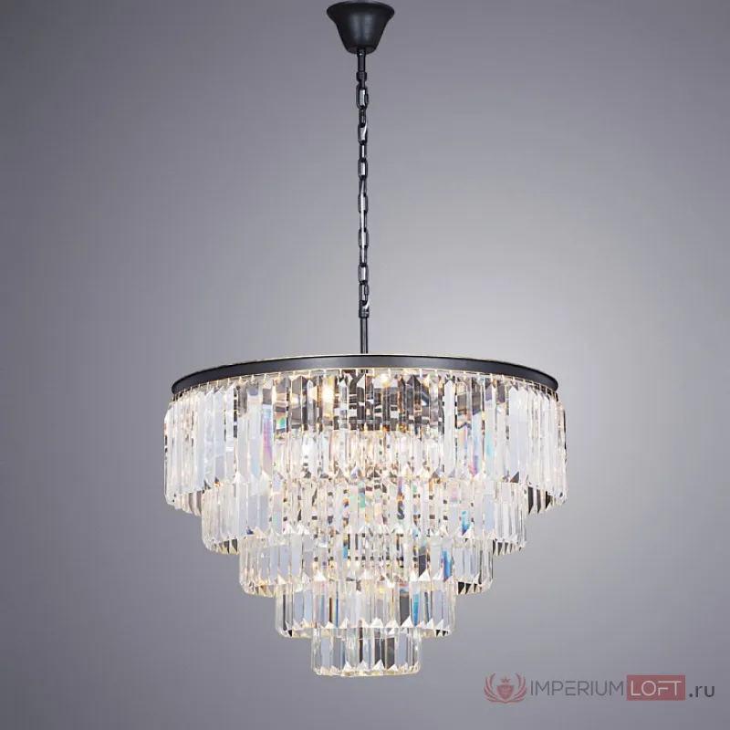 Подвесной светильник Divinare Nova 3001/01 LM-13 Цвет плафонов прозрачный Цвет арматуры золото от ImperiumLoft