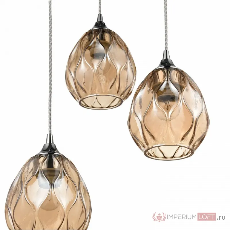Подвесной светильник Vele Luce Elision VL5593P13 Цвет арматуры Серый Цвет плафонов Желтый от ImperiumLoft