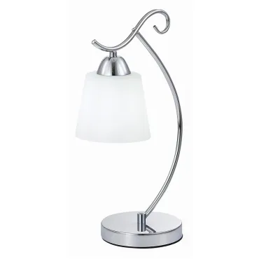 Настольная лампа декоративная EVOLUCE Liada SLE103904-01 Цвет плафонов белый Цвет арматуры хром