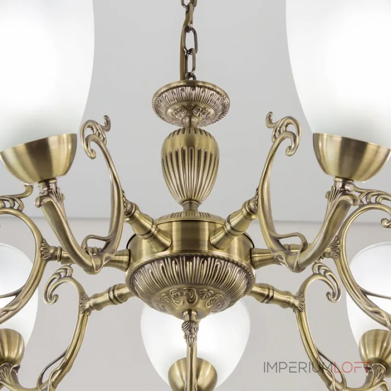 Подвесная люстра Citilux Латур CL413271 Цвет арматуры бронза Цвет плафонов белый от ImperiumLoft Подвесная люстра Citilux Латур CL413271 Цвет арматуры бронза Цвет плафонов белый от ImperiumLoft