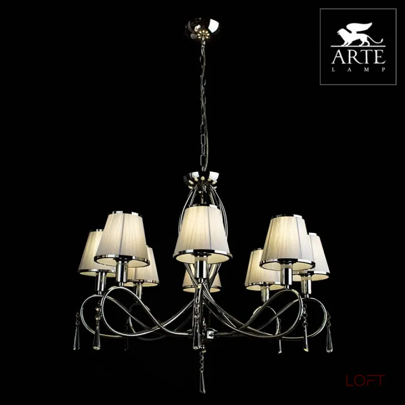 Подвесная люстра Arte Lamp Logico A1035LM-8CC 