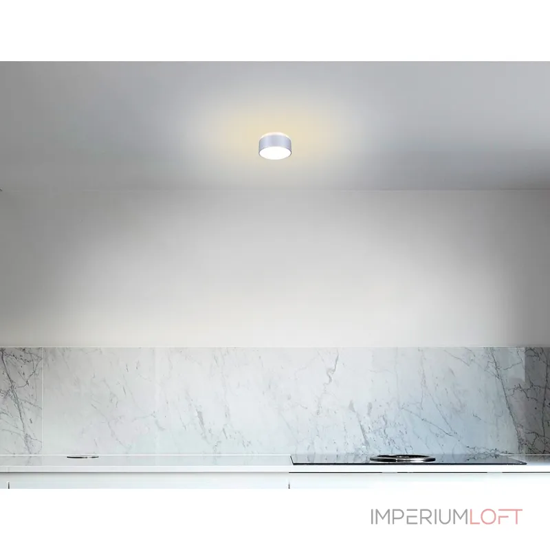 Встраиваемый светильник Ambrella Techno 20 TN191 Цвет арматуры белый Цвет плафонов серебро