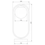 Настольная лампа декоративная Eurosvet Ringo 01138/1 золото от ImperiumLoft