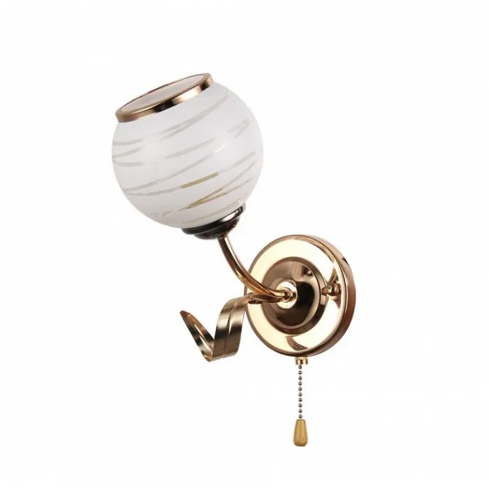 Бра Imex MD.11354 MD.11354-1-W FGD Цвет арматуры золото от ImperiumLoft