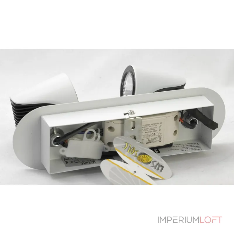 Спот Lussole Merano LSN-4101-02 Цвет арматуры черно-белый от ImperiumLoft Спот Lussole Merano LSN-4101-02 Цвет арматуры черно-белый от ImperiumLoft