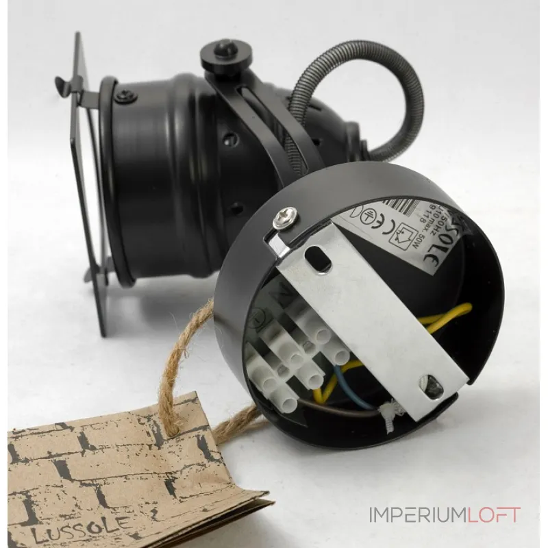 Спот Lussole Denver LSP-9118 Цвет арматуры черный Цвет плафонов черный