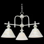 Подвесная люстра Arte Lamp Kensington A1511LM-3WG Цвет арматуры белый Цвет плафонов белый от ImperiumLoft
