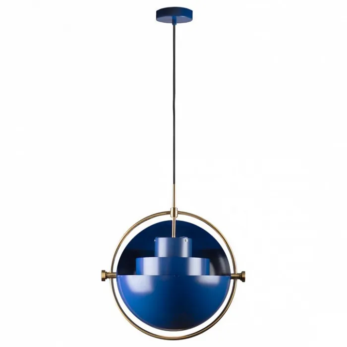 Подвесной светильник Loft it Multi-Lite LOFT9915-IND Цвет арматуры золото Цвет плафонов голубой от ImperiumLoft