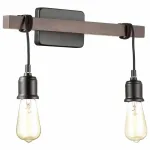 Бра Lumion Klaus 3740/2W Цвет арматуры коричневый от ImperiumLoft