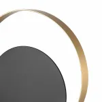 Накладной светильник Vele Luce Saturno VL5764W11 Цвет арматуры Черный Цвет плафонов Желтый