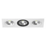 Встраиваемый светильник Lightstar Intero 111 i836060706 Цвет арматуры черно-белый от ImperiumLoft