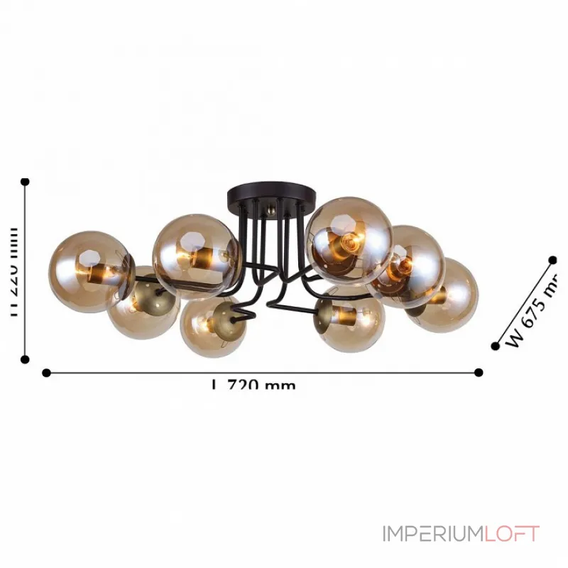 Потолочная люстра F-promo Modestus 2344-8U 