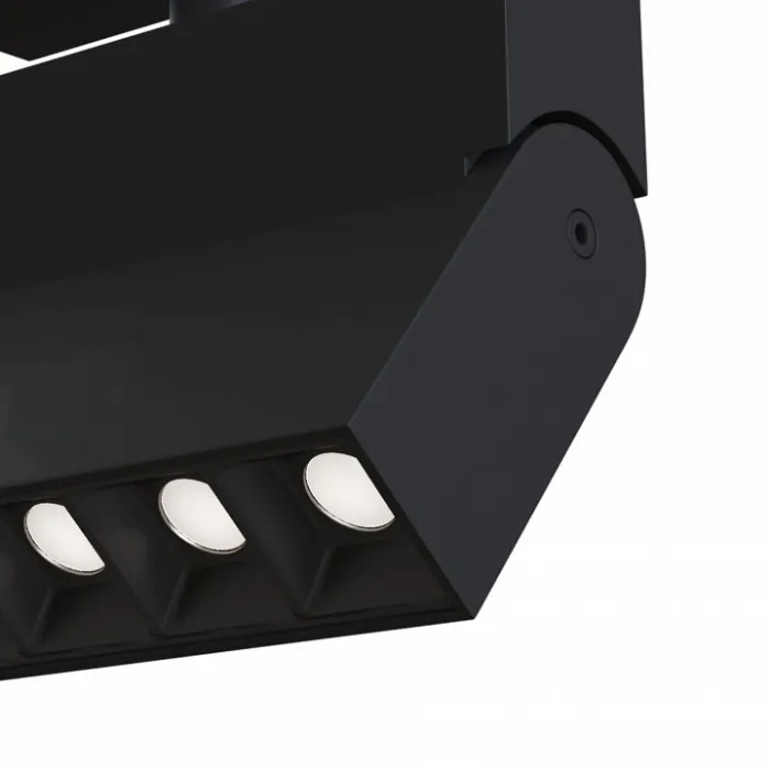 Светильник на штанге Maytoni Track lamps TR015-2-10W3K-B Цвет арматуры черный Цвет плафонов черный от ImperiumLoft
