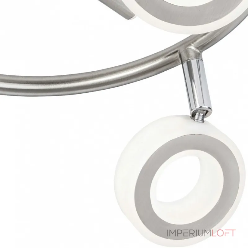 Спот TopLight Kori TL1229Y1-03SN Цвет арматуры никель Цвет плафонов белый