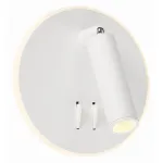 Бра ST-Luce Bondi SL1586.513.01 Цвет арматуры белый Цвет плафонов белый