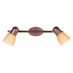Спот TopLight Maxine TL1235Y-02AB Цвет арматуры бронза Цвет плафонов белый