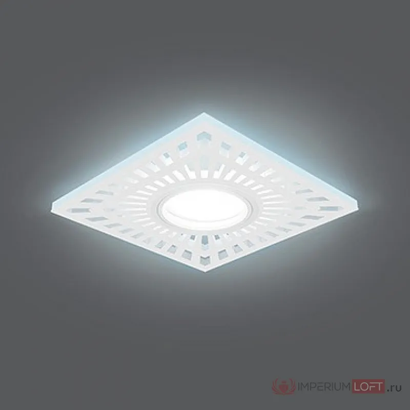 Встраиваемый светильник Gauss Backlight 11 BL128P Цвет плафонов белый от ImperiumLoft