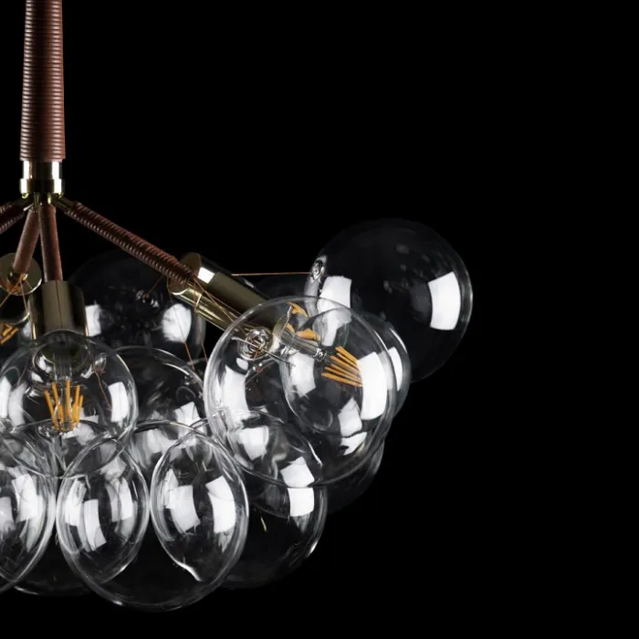 Подвесной светильник Loft it Bunch 10048/6 Brown Цвет плафонов прозрачный от ImperiumLoft