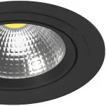 Встраиваемый светильник Lightstar Intero 111 i937070707 Цвет арматуры черный