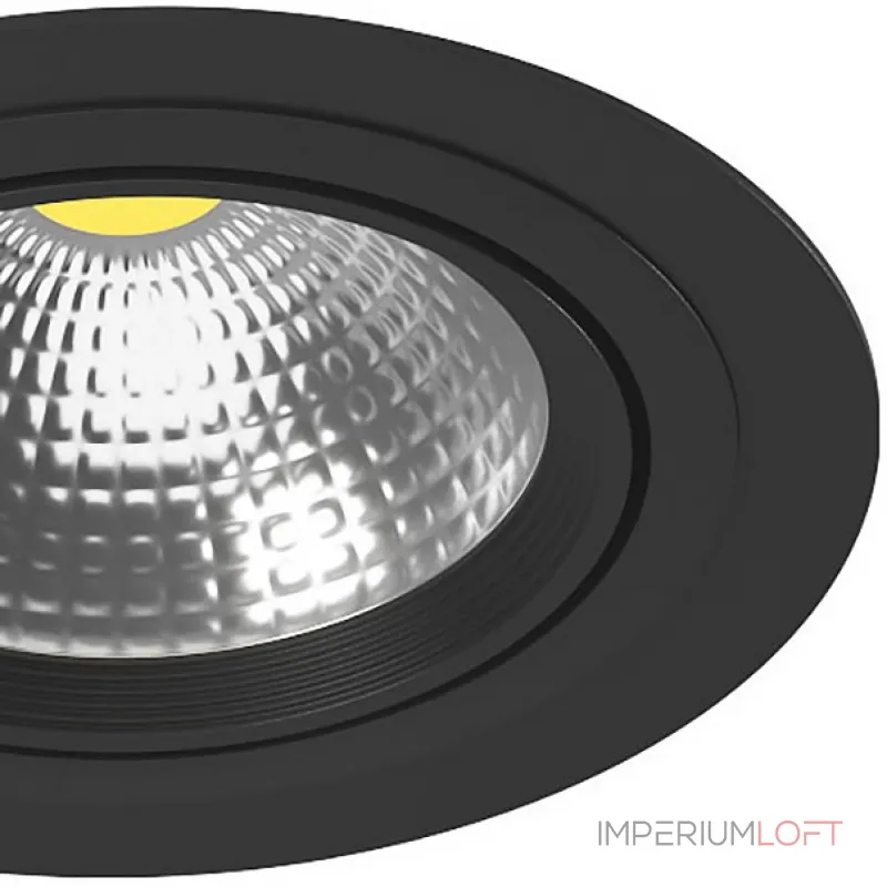 Встраиваемый светильник Lightstar Intero 111 i937070707 Цвет арматуры черный