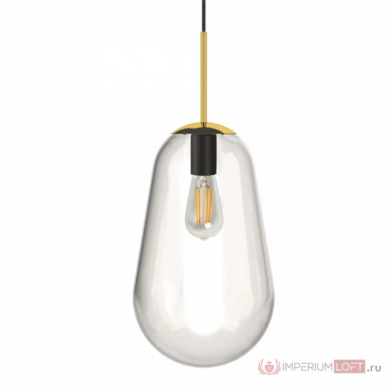 Подвесной светильник Nowodvorski Pear 8672 Цвет арматуры черный Цвет плафонов прозрачный от ImperiumLoft