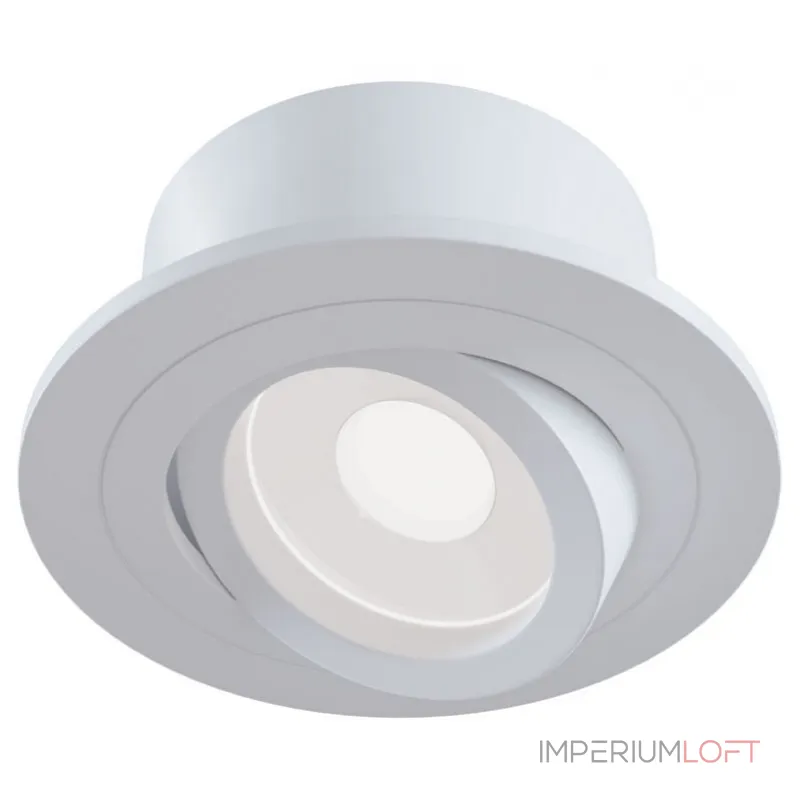 Встраиваемый светильник Maytoni Atom DL023-2-01W Цвет арматуры белый