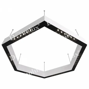 Подвесной светильник Donolux DL18515 DL18515S111W36.34.700BB Цвет арматуры белый Цвет плафонов черный