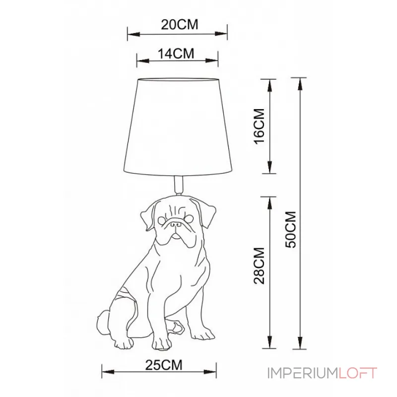 Настольная лампа декоративная Arte Lamp Bobby A1512LT-1BK Цвет плафонов черный Цвет арматуры черный