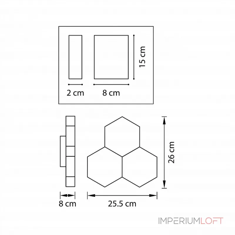 Накладной светильник Lightstar Favo LED 750631 от ImperiumLoft Накладной светильник Lightstar Favo LED 750631 от ImperiumLoft