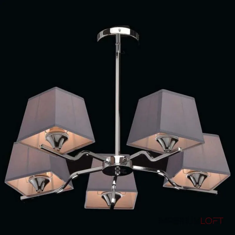 Люстра на штанге DeMarkt City Конрад 6 667011405  Люстра на штанге DeMarkt City Конрад 6 667011405