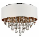 Накладной светильник ST-Luce Lacchia SL1350.502.06 Цвет арматуры хром Цвет плафонов золото от ImperiumLoft