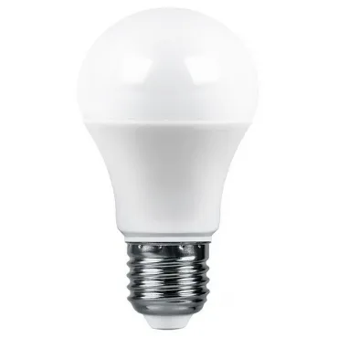 Лампа светодиодная Feron LB-1007 E27 7Вт 2700K 38023 Цвет арматуры хром Цвет плафонов белый