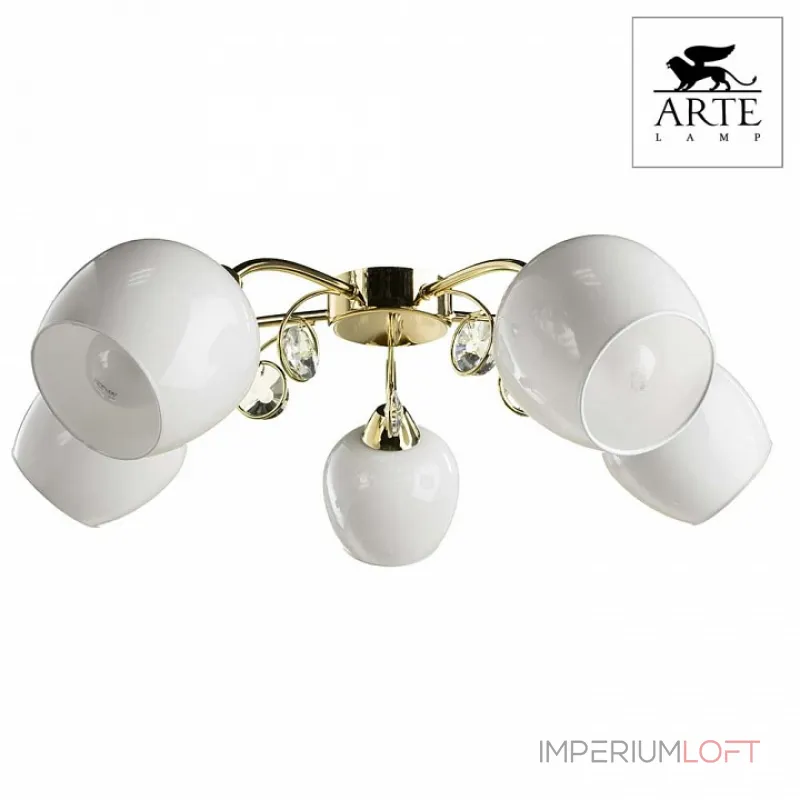 Потолочная люстра Arte Lamp Millo A9549PL-5GO 