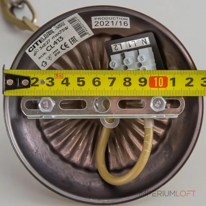 Подвесная люстра Citilux Латур CL413271 Цвет арматуры бронза Цвет плафонов белый от ImperiumLoft Подвесная люстра Citilux Латур CL413271 Цвет арматуры бронза Цвет плафонов белый от ImperiumLoft